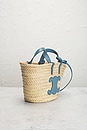 view 5 of 8 Celine Raffia Teen Classic Panier Basket Tote Bag in Beige