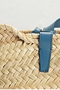 view 8 of 8 Celine Raffia Teen Classic Panier Basket Tote Bag in Beige