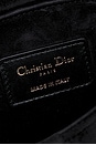 view 6 of 7 Dior Velvet Mini Saddle Bag in Black