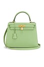 view 1 of 7 SAC HERMES in Vert Criquet