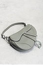 view 5 of 9 Dior Ultra Matte Saddle Bag in Grey