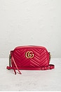 view 2 of 8 Gucci Mini GG Marmont Shoulder Bag in Red