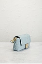 view 5 of 8 Fendi Zucca Embossed Baguette NM Shoulder Bag in Blue