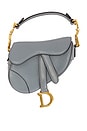view 1 of 6 Dior Micro Saddle Bag in Blue