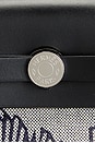 view 6 of 9 Hermes Toile & Leather Pegase Pop Herbag Zip  31 Handbag in Bleu Indigo & Ecru Black