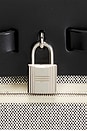 view 8 of 9 Hermes Toile & Leather Pegase Pop Herbag Zip  31 Handbag in Bleu Indigo & Ecru Black