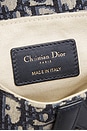 view 6 of 8 Dior Trotter Oblique Mini Saddle Bag in Blue