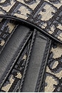 view 9 of 8 Dior Trotter Oblique Mini Saddle Bag in Blue