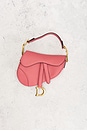 view 2 of 9 Dior Mini Saddle Bag in Pink