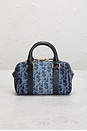 view 4 of 8 Dior Oblique Nano Groove Convertible Bowling Bag in Blue