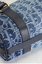 view 8 of 8 Dior Oblique Nano Groove Convertible Bowling Bag in Blue