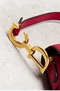 view 8 of 7 Dior Micro Saddle Bag in Red