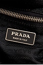 view 6 of 8 Prada Eco Lapin Faux Fur Buckle Hobo Bag in Black