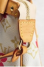 view 6 of 8 Louis Vuitton X Takashi Murakami Monogram Cherry Blossom Pochette Accessoires Shoulder Bag in White