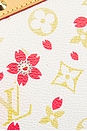 view 9 of 8 Louis Vuitton X Takashi Murakami Monogram Cherry Blossom Pochette Accessoires Shoulder Bag in White