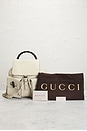view 11 of 10 Gucci Bamboo Tassel Backpack in White
