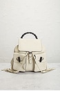 view 2 of 10 Gucci Bamboo Tassel Backpack in White