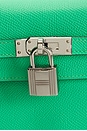 view 7 of 8 Hermes Epsom Kelly 25 Sellier Handbag in Vert Comics