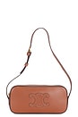 view 1 of 9 Celine Triomphe Mini Camera Bag in Brown