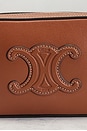 view 7 of 9 Celine Triomphe Mini Camera Bag in Brown