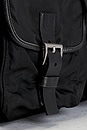 view 11 of 10 Prada Tessuto Backpack in Black