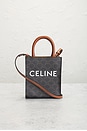 view 2 of 9 Celine Vertical Cabas Mini Tote Bag in Brown