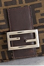 view 7 of 8 Fendi Zucca Baguette Shoulder Bag in Brown