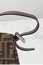 view 8 of 8 Fendi Zucca Baguette Shoulder Bag in Brown