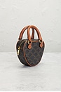 view 5 of 8 Celine Triomphe Heart Handbag in Brown