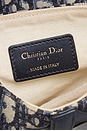 view 6 of 8 Dior Trotter Oblique Mini Saddle Bag in Blue