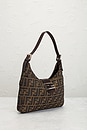 view 5 of 9 Fendi Zucca Shoulder Bag in Brown