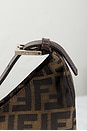 view 9 of 9 Fendi Zucca Shoulder Bag in Brown