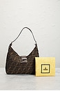 view 10 of 9 Fendi Zucca Shoulder Bag in Brown