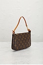 view 5 of 8 Louis Vuitton Monogram Pochette Accessoires Shoulder Bag in Brown