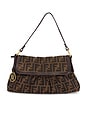view 1 of 9 Fendi Zucca Chef Shoulder Bag in Brown