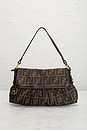 view 2 of 9 Fendi Zucca Chef Shoulder Bag in Brown