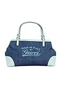 view 1 of 9 Gucci Denim Craft Tote Bag in Blue