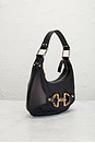view 5 of 9 Gucci Bamboo Horsebit Hobo Bag in Black