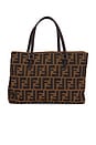 view 1 of 8 Fendi Zucca Tote Bag in Brown
