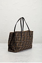 view 5 of 8 Fendi Zucca Tote Bag in Brown