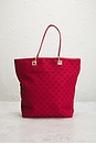 view 4 of 7 Gucci GG Bucket Tote Bag in Red