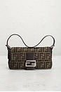 view 2 of 7 Fendi Zucca Baguette Shoulder Bag in Tobacco Brown