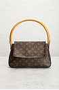 view 2 of 9 Louis Vuitton Monogram Mini Looping Shoulder Bag in Brown