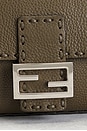 view 7 of 8 Fendi Cuoio Roma Sellerissima Nappa Re-Edition Baguette Shoulder Bag in Wood