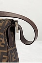 view 7 of 7 Fendi Zucca Mama Forever Baguette Shoulder Bag in Brown
