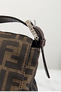 view 8 of 7 Fendi Zucca Mama Forever Baguette Shoulder Bag in Brown