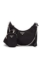 view 1 of 8 Prada Re-Edition 2005 Re-Nylon Shoulder Bag in Black