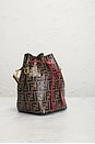 view 5 of 7 Fendi Vitello Grace F is Fendi Mon Tresor Bucket Bag in Brown