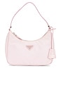 view 1 of 8 Prada Mini Re-Edition Re-Nylon Shoulder Bag in Alabaster
