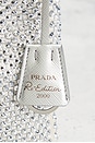 view 8 of 8 Prada Satin Crystal Embellished Mini Re-Edition 2000 Shoulder Bag in Grey